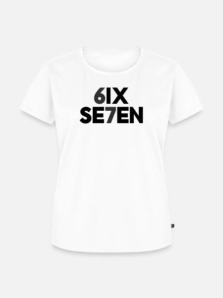 Six Seven - 67 - Meme - Basketball - 6-7 - Frauen Premium Bio T-Shirt - Weiß