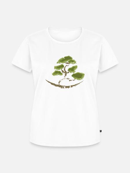  Baum Kunst japan japanisch asiatisch - Frauen Premium Bio T-Shirt - Weiß