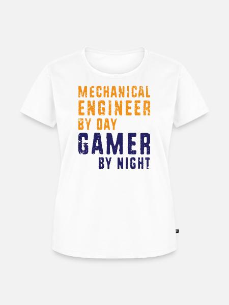 Maschinenbau Ingenieur - Frauen Premium Bio T-Shirt - Weiß