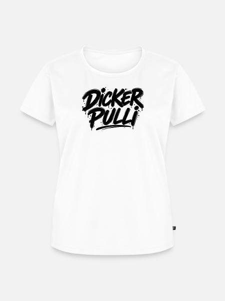 Dicker Pulli - Frauen Premium Bio T-Shirt - Weiß