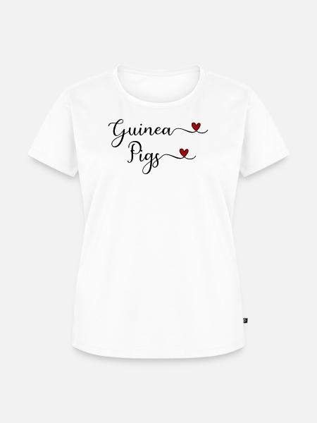 Meerschweinchen - Frauen Premium Bio T-Shirt - Weiß