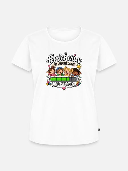 Erzieherin in Ausbildung - Frauen Premium Bio T-Shirt - Weiß