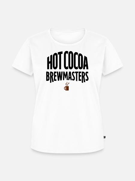 Heißer Kakao-Meisterschaft - Frauen Premium Bio T-Shirt - Weiß