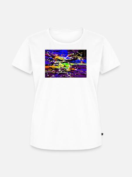 improvimp - Frauen Premium Bio T-Shirt - Weiß