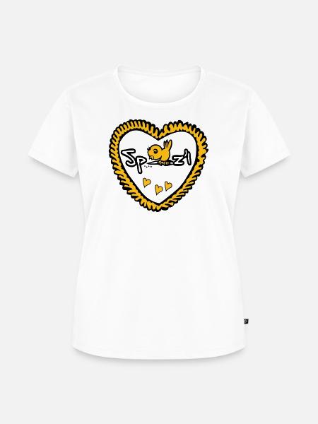 Spatzl - Frauen Premium Bio T-Shirt - Weiß