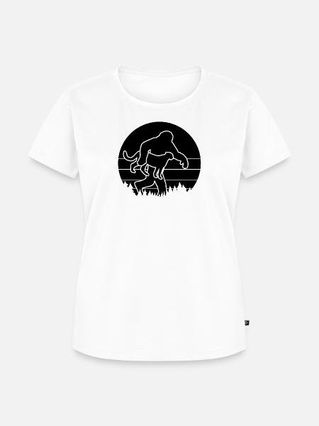 Sasquatch & Gepard - Frauen Premium Bio T-Shirt - Weiß