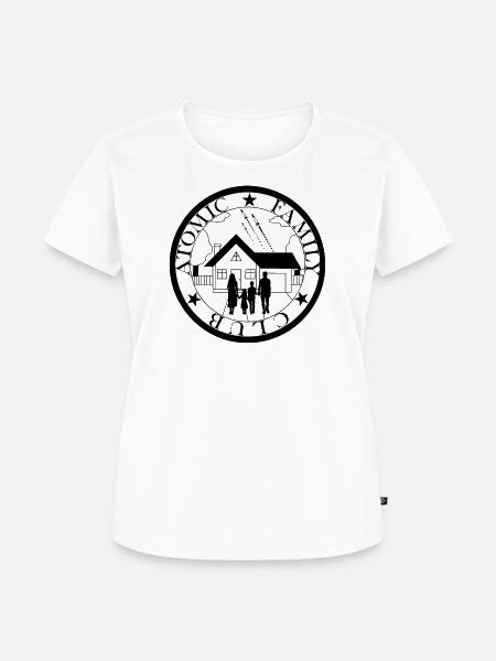 Atomic Family Club - Frauen Premium Bio T-Shirt - Weiß