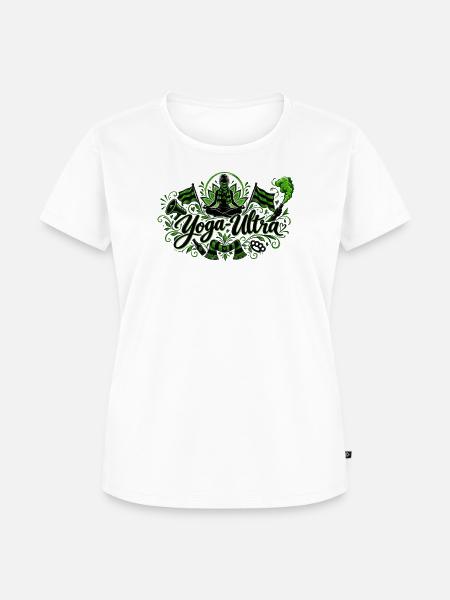 Yoga-Ultra - Frauen Premium Bio T-Shirt - Weiß