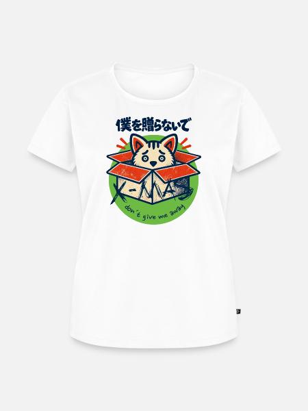 Don´t give me away. - Frauen Premium Bio T-Shirt - Weiß