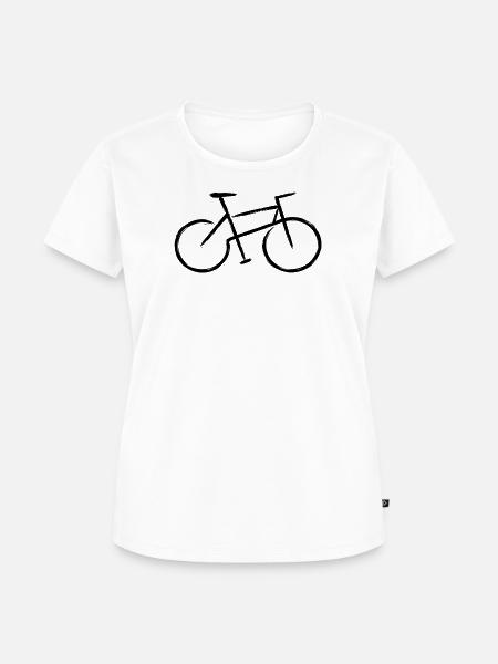 Rennrad Leidenschaft – Für echte Fahrradfans - Frauen Premium Bio T-Shirt - Weiß