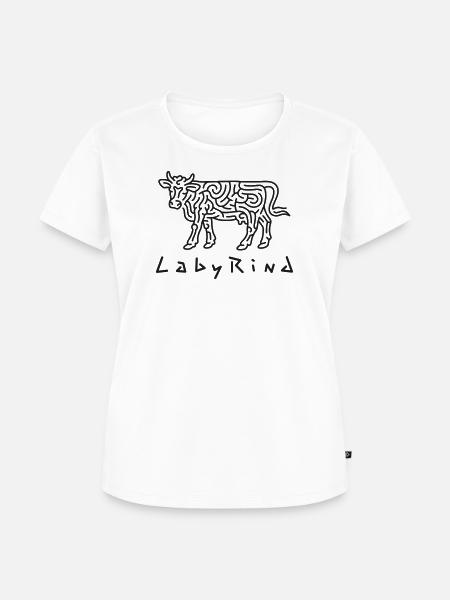LabyRind - Frauen Premium Bio T-Shirt - Weiß
