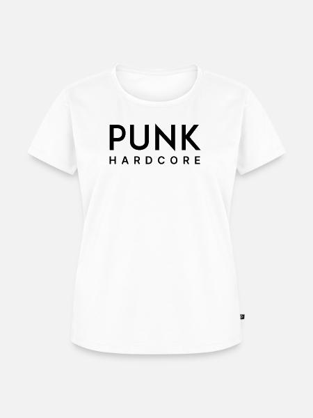 Hardcore-Punk - Frauen Premium Bio T-Shirt - Weiß