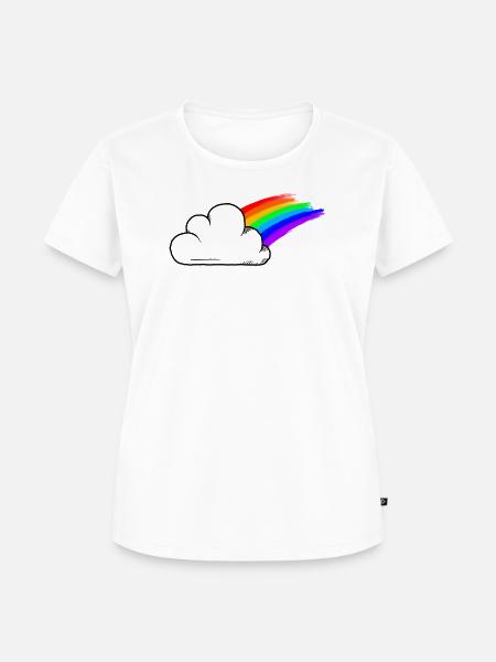 Pride Rainbow Colours / RGB - Frauen Premium Bio T-Shirt - Weiß