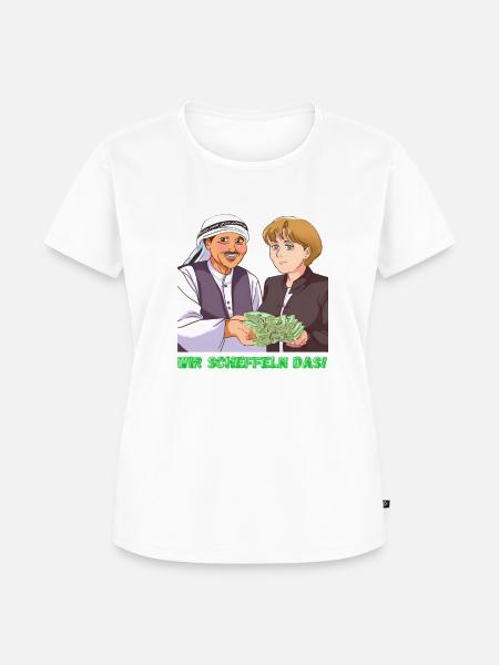 Wir Scheffeln Das! - Frauen Premium Bio T-Shirt - Weiß