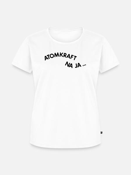 Atomkraft - Frauen Premium Bio T-Shirt - Weiß