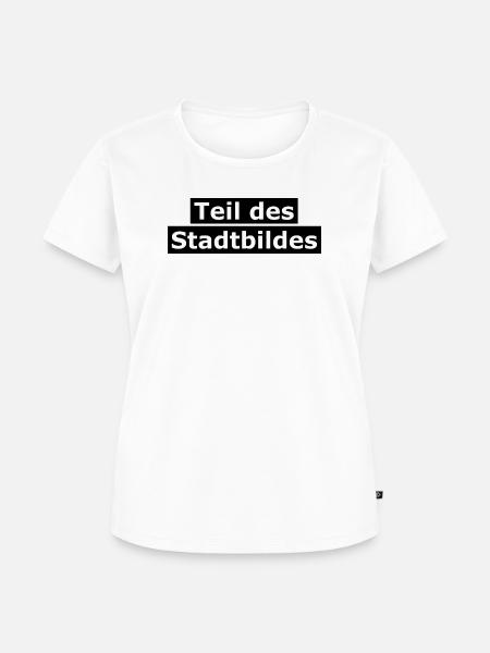 Teil des Stadtbildes - Frauen Premium Bio T-Shirt - Weiß