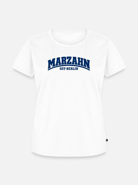 Marzahn - Ost-Berlin - Bezirk - Deutschland - Frauen Premium Bio T-Shirt - Weiß