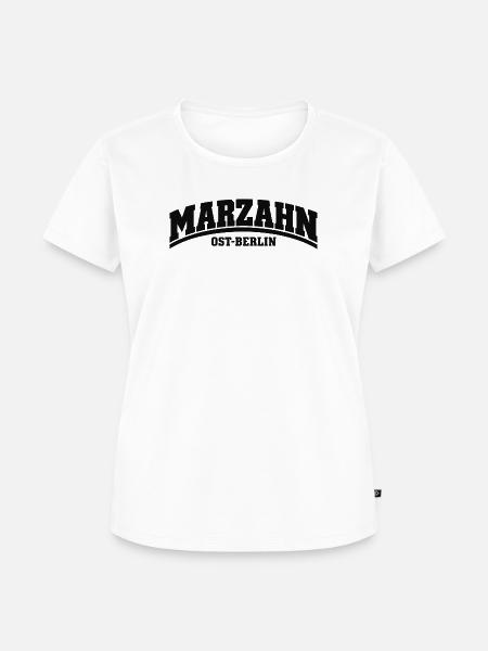 Marzahn - Ost-Berlin - Bezirk - Deutschland - Frauen Premium Bio T-Shirt - Weiß