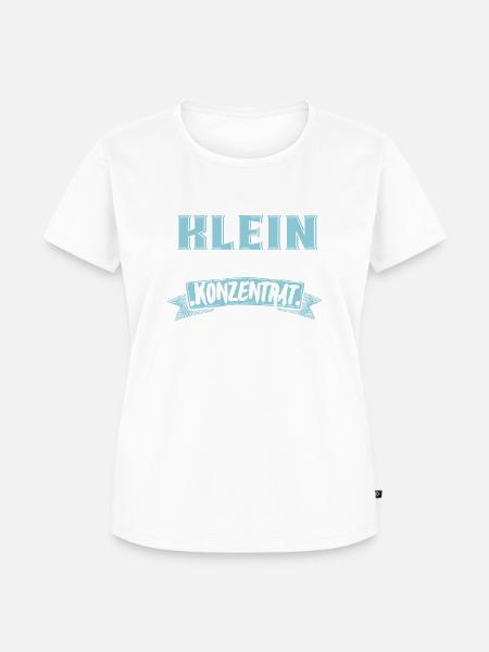 Ich bin nicht klein - Frauen Premium Bio T-Shirt - Weiß