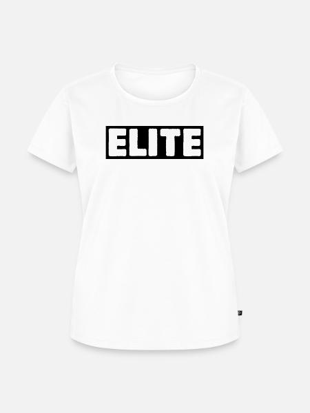 elite - Frauen Premium Bio T-Shirt - Weiß