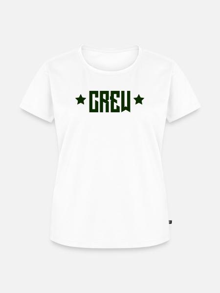 Crew Sterne - Frauen Premium Bio T-Shirt - Weiß