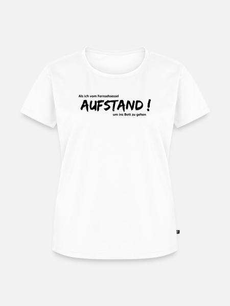 Aufstand - Frauen Premium Bio T-Shirt - Weiß