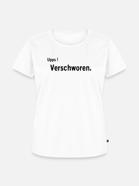 Verschworen - Frauen Premium Bio T-Shirt - Weiß