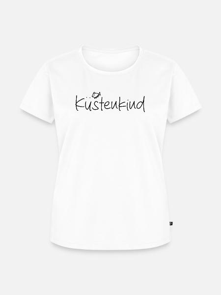 Nordisches Fischkind - Frauen Premium Bio T-Shirt - Weiß