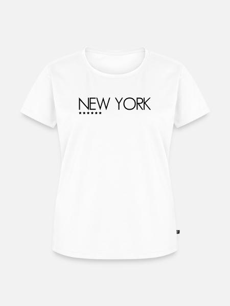 New York - Frauen Premium Bio T-Shirt - Weiß