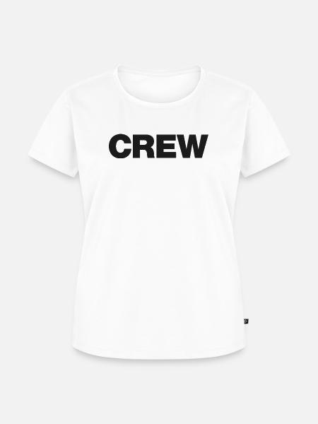 Crew - Frauen Premium Bio T-Shirt - Weiß