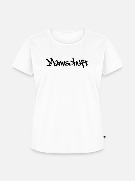 Mannschaft - Frauen Premium Bio T-Shirt - Weiß