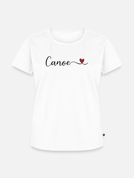 Kanu - Frauen Premium Bio T-Shirt - Weiß