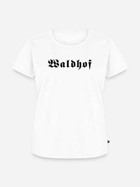 Waldhof - Frauen Premium Bio T-Shirt - Weiß