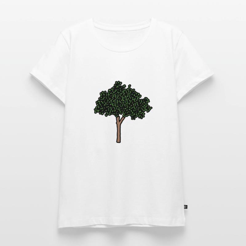 Binary Tree Admin Hacker Coder Programmierer Frauen Premium Bio T-Shirt