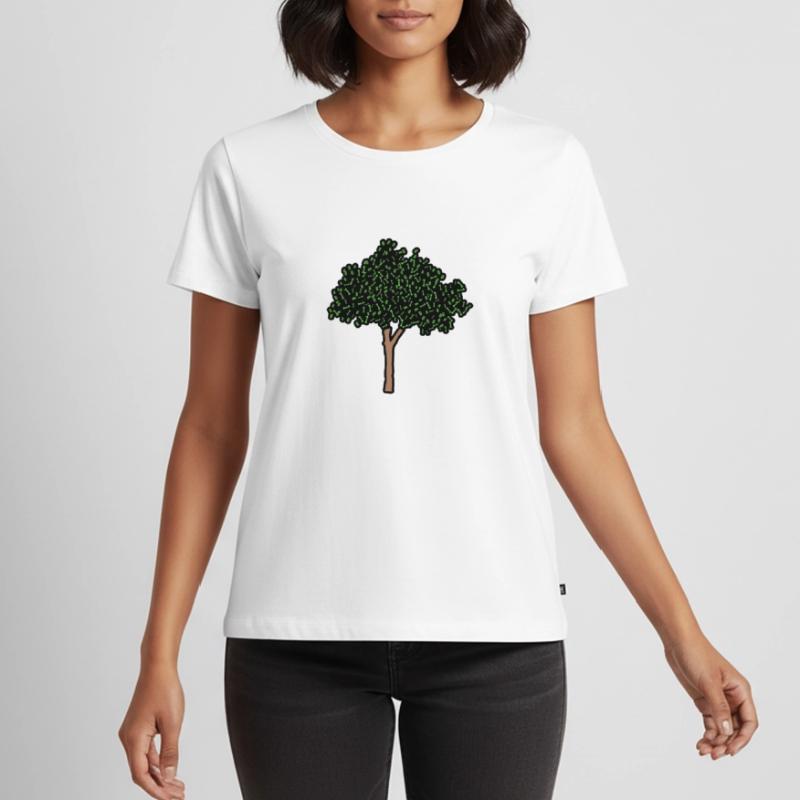 Binary Tree Admin Hacker Coder Programmierer Frauen Premium Bio T-Shirt