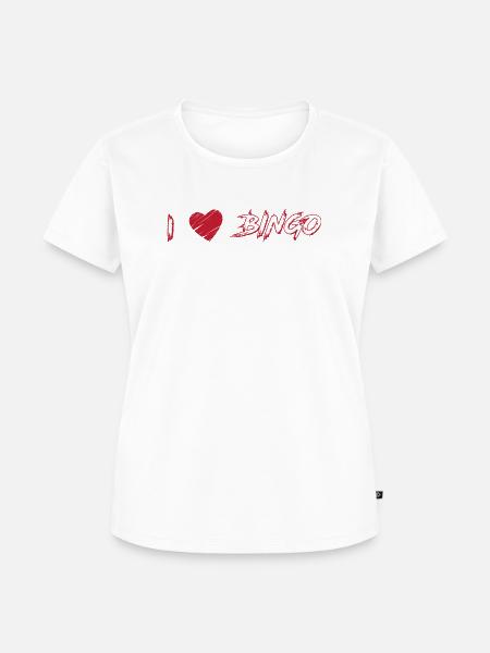 Bingo - Frauen Premium Bio T-Shirt - Weiß