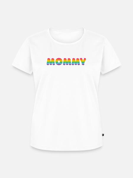 LGBTQ+ Mama - Frauen Premium Bio T-Shirt - Weiß