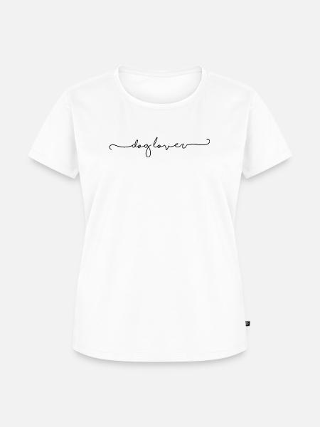 Dog Lover - Frauen Premium Bio T-Shirt - Weiß