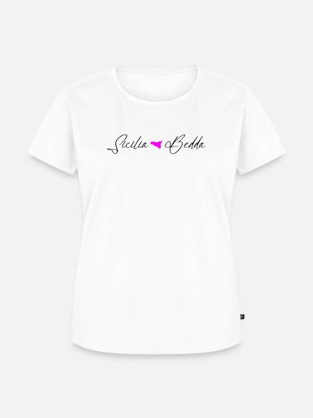 sicilia_bedda - Frauen Premium Bio T-Shirt - Weiß
