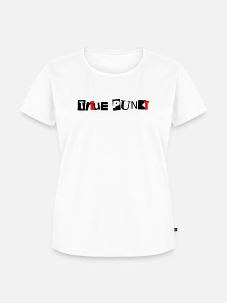 True Punk Treuepunkt - Frauen Premium Bio T-Shirt - Weiß