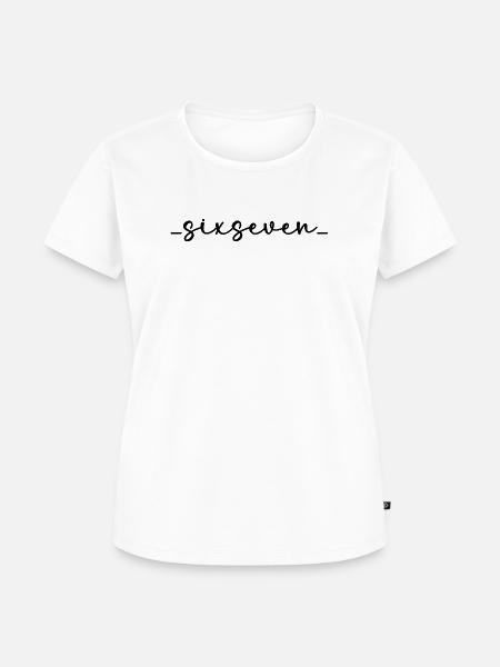sixseven - Frauen Premium Bio T-Shirt - Weiß