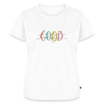 ambiance - T-shirt Premium bio Femme - blanc - Devant - AI Model Female 172 dark (172cm)