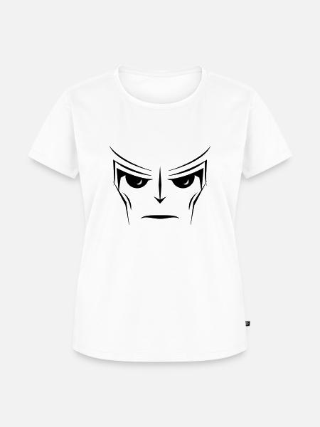 COMIC CARTOON SUPERHELD SUPERHERO - Frauen Premium Bio T-Shirt - Weiß