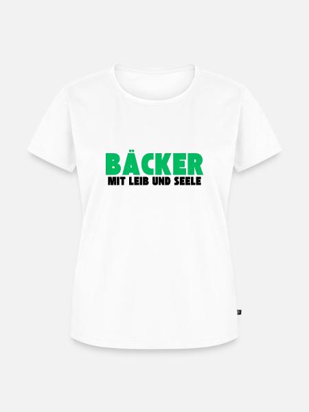 Bäcker mit Leib und Seele - Frauen Premium Bio T-Shirt - 