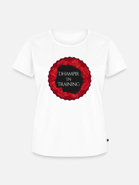 Rose Vampire Academy - Frauen Premium Bio T-Shirt - Weiß