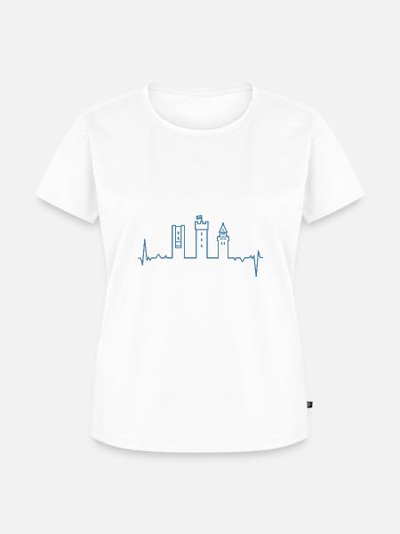 Ravensburg - Frauen Premium Bio T-Shirt - Weiß
