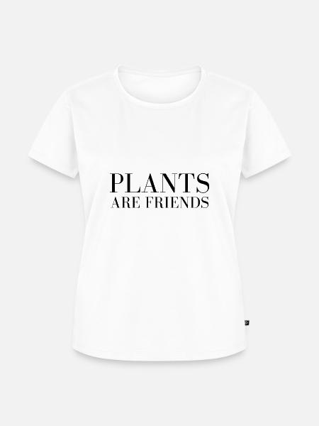 Pflanzen - Frauen Premium Bio T-Shirt - Weiß