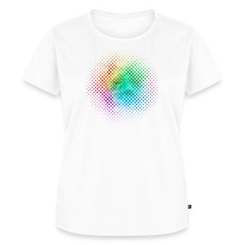 rave - Women's Premium Organic T-shirt - white - Front - AI Model Female 172 dark (172cm)