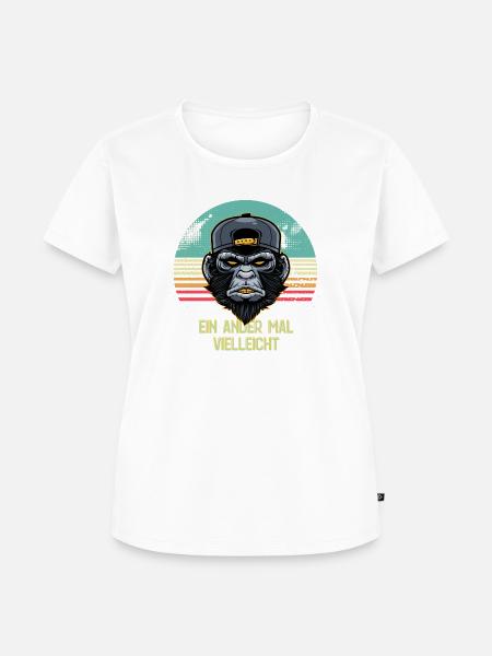vielleicht - Frauen Premium Bio T-Shirt - Weiß