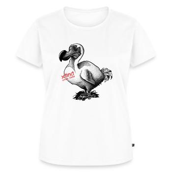 Dodo - Frauen Premium Bio T-Shirt - Weiß - Vorne - AI Model Female 172 dark (172cm)